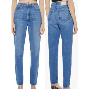 Mother Snacks NWT High Waisted Twizzy Skimp Size 28 Delicious Memories Straight